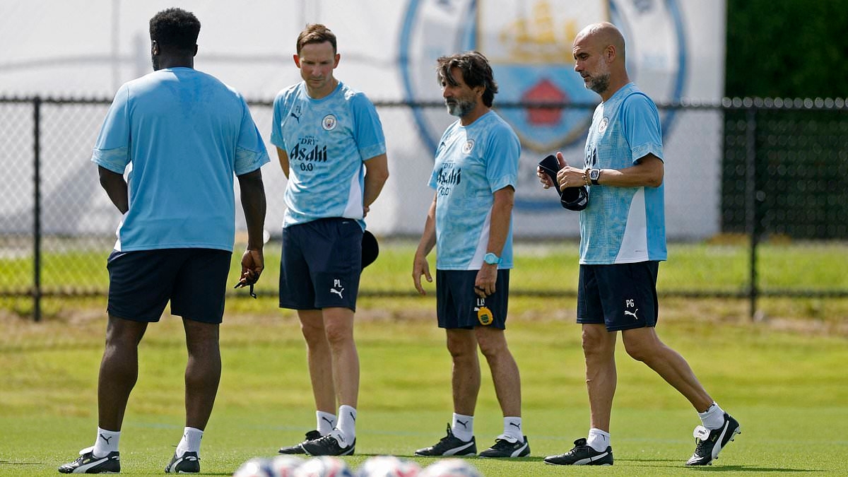 EXCLUSIVE Inside Manchester City's coaching overhaul: JACK GAUGHAN reveals why everything had to change, Jurgen Klopp's helping hand and Pep Guardiola's 'double everything' sessions to bring back glory days