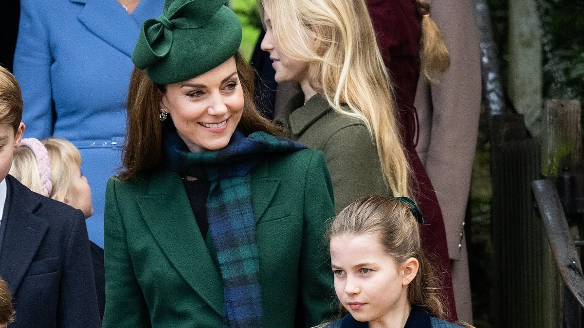 Royal fans are convinced Princess Charlotte gave a sweet nod to mother Kate Middleton in Father's Day portrait with Prince William