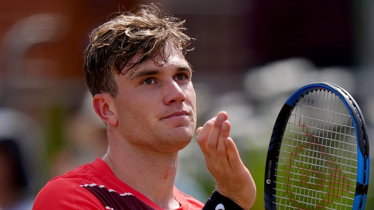 Jack Draper calls out social media trolls who 'sit on their mum's couch and nail Quavers' while abusing tennis stars - after fellow Brit Katie Boulter revealed the scale of 'disgusting abuse' she receives