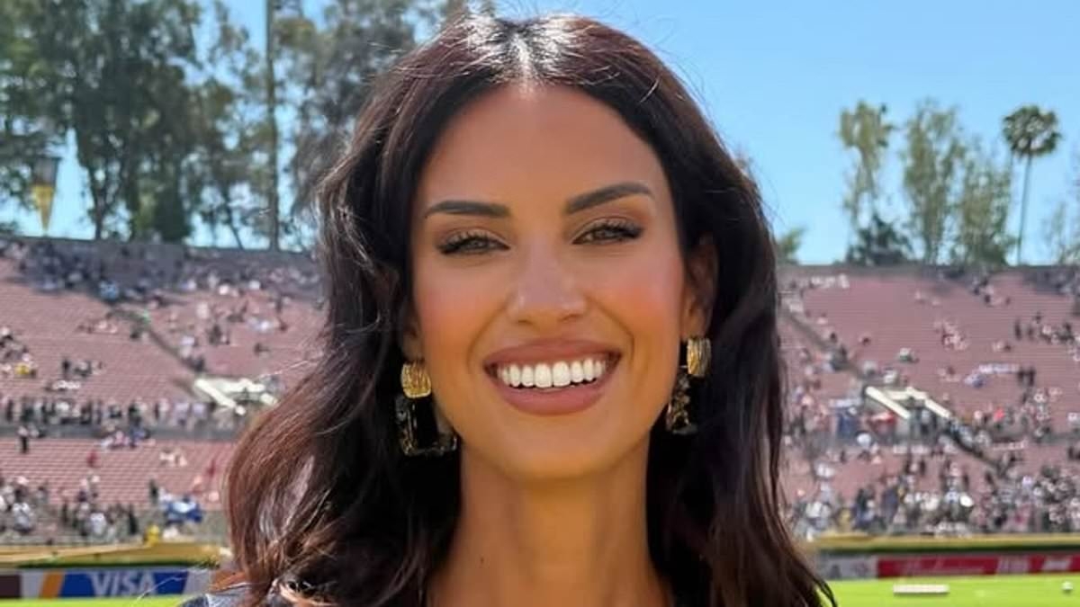 Stunning DAZN presenter goes viral at Club World Cup as she travels around the US for the soccer tournament