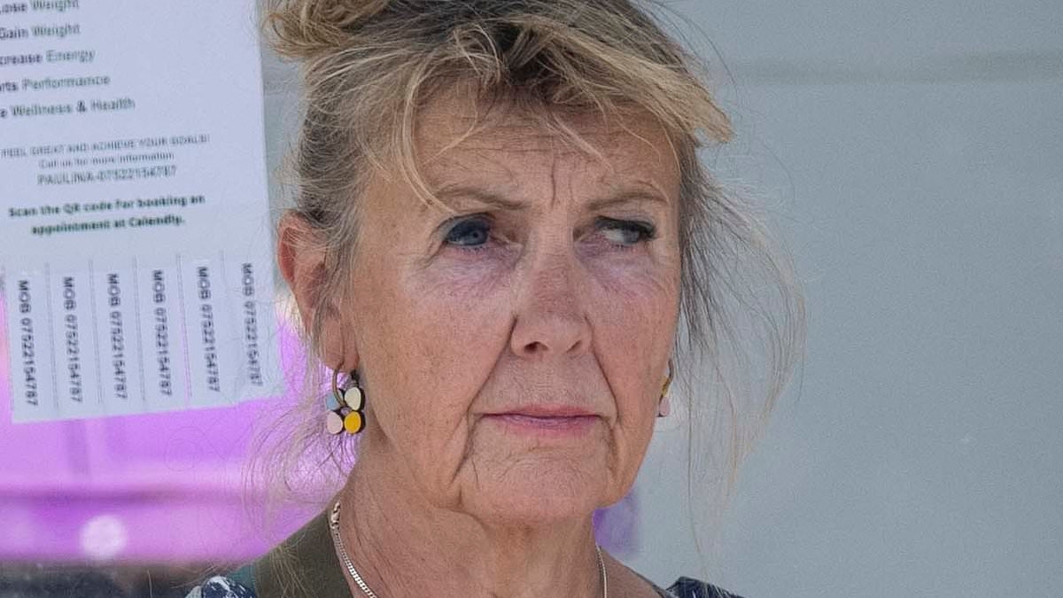 Sombre Aggie MacKenzie is seen for the first time since the death of co-star Kim Woodburn as she waits for a bus after branding CBB icon a 'tormented soul' following two-decade feud