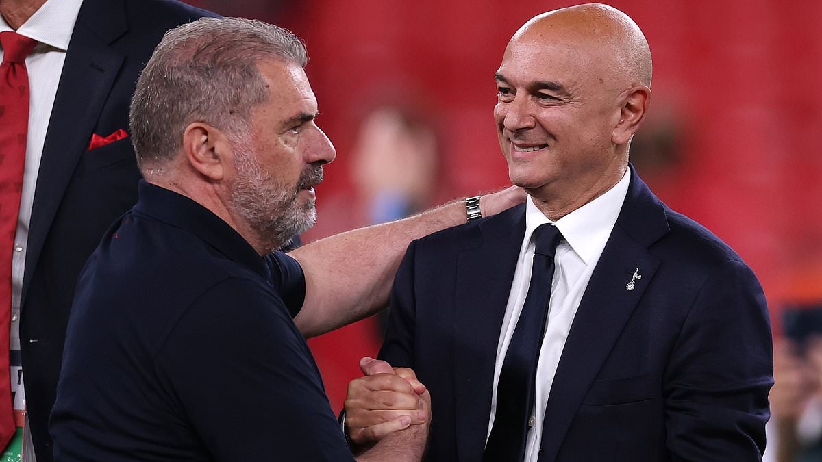 Daniel Levy breaks silence on Ange Postecoglou sacking - as Tottenham chairman reveals why he appointed Thomas Frank