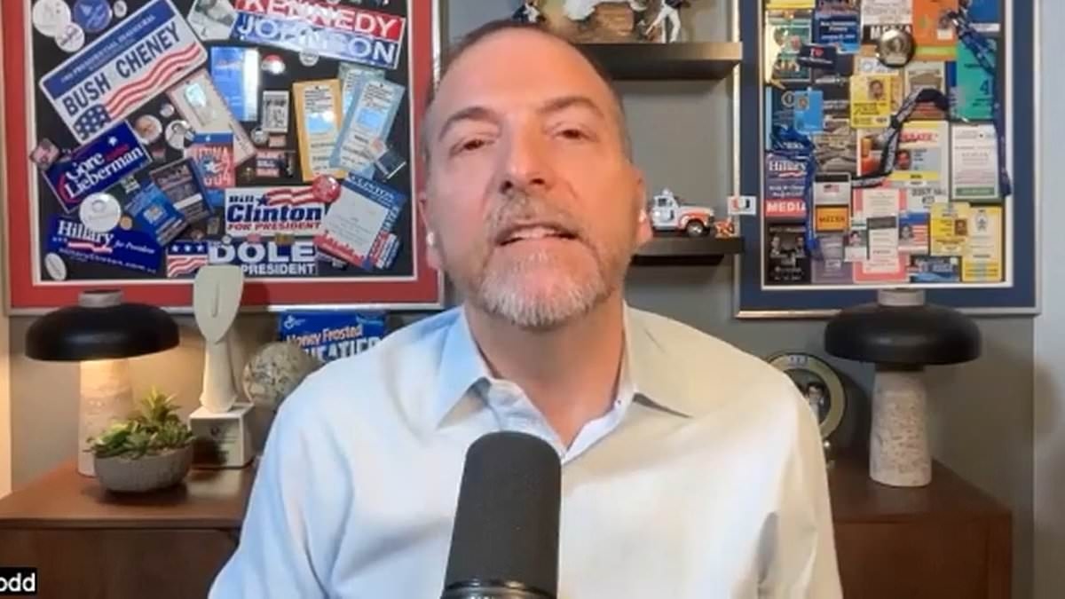MSNBC reject Chuck Todd twists himself into a pretzel to blame Trump for increasing antisemitism