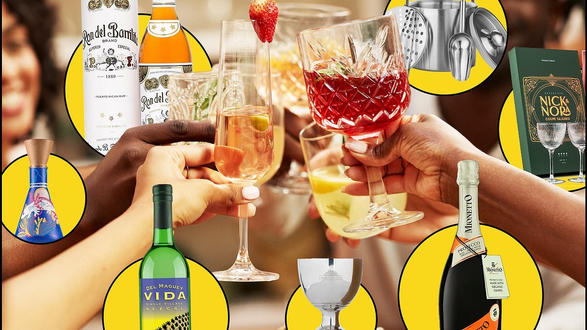 Everything you need to stock the perfect home bar: tools, glasses, and spirits