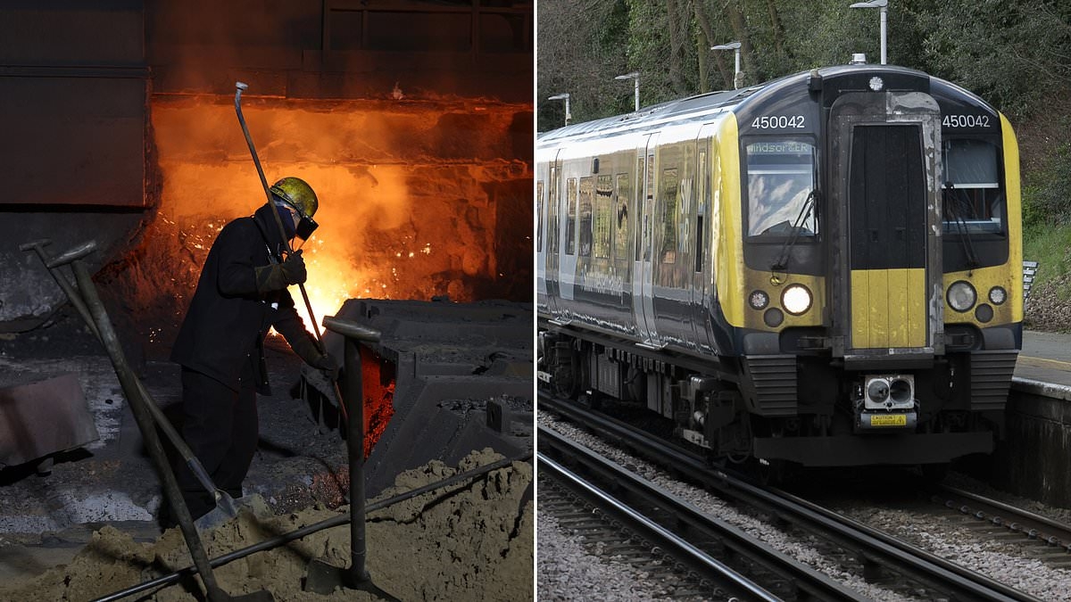 Network Rail strikes lifeline £500m deal with British Steel to help save the Scunthorpe blast furnaces