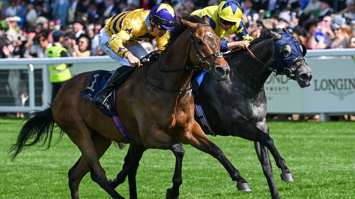 FOR KING AND COUNTRY: Joy for Jim Goldie as American Affair becomes the first Scottish-trained winner at Royal Ascot in 17 years