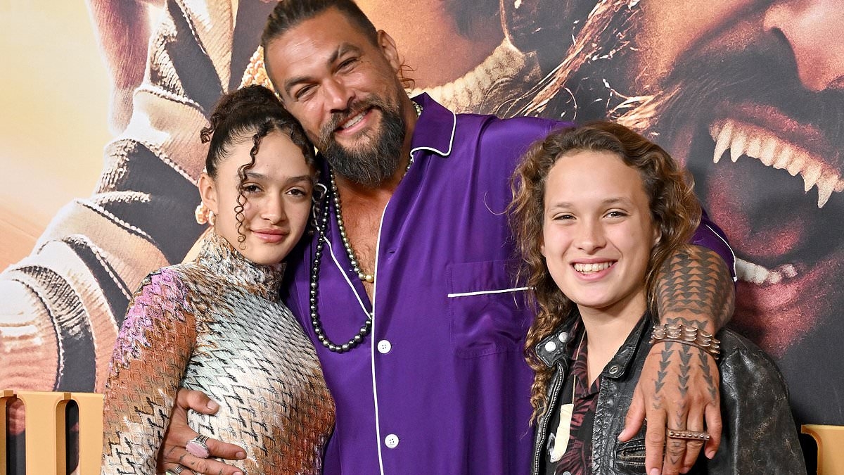 Jason Momoa's nepo baby son Nakoa-Wolf, 16, lands huge role in Dune 3