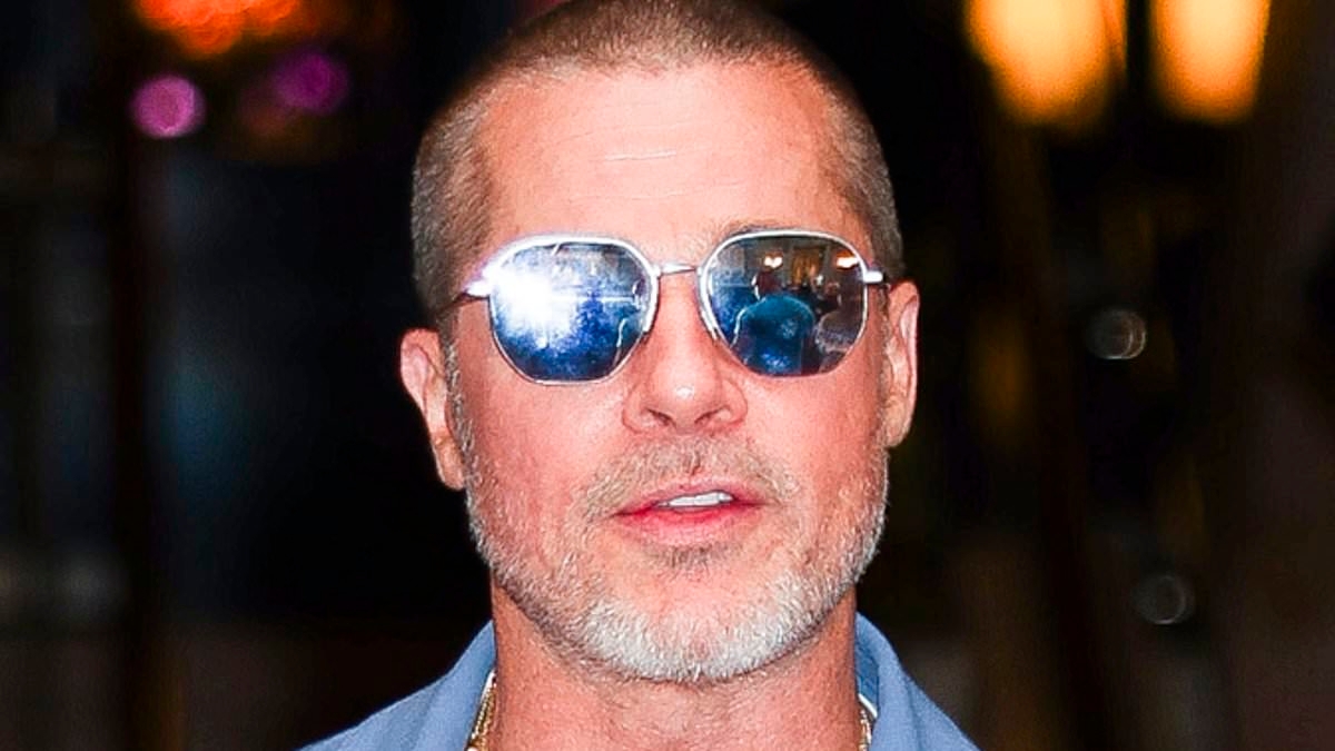 Brad Pitt fans spot cringeworthy detail about romance with Ines de Ramon as they emerge from loved up premiere