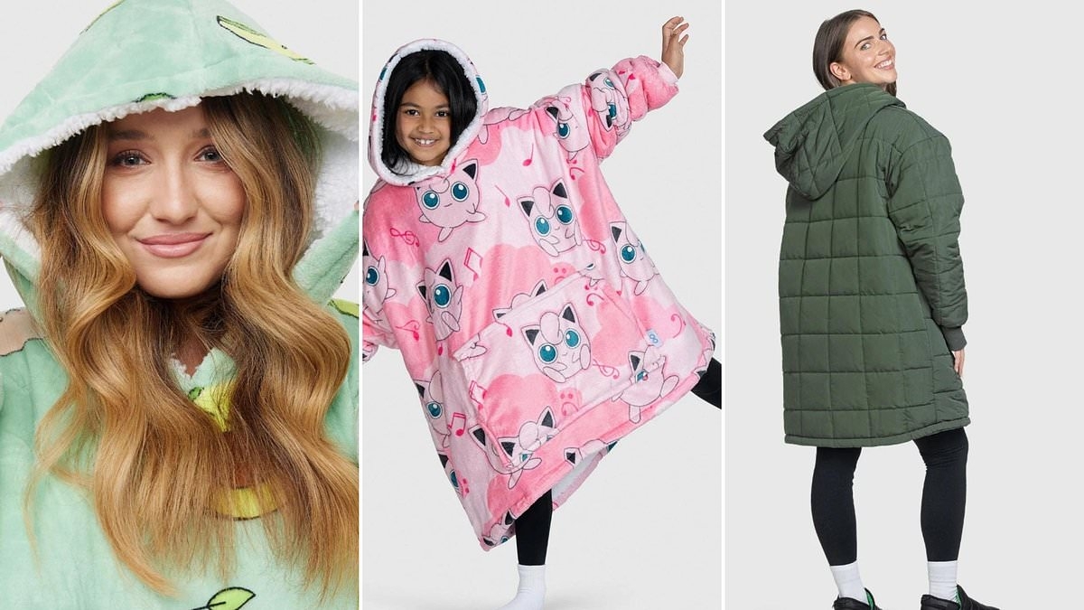 Get warm this winter with massive savings on 'super cosy' Oodie as viral brand cuts prices by up to HALF in EOFY sale