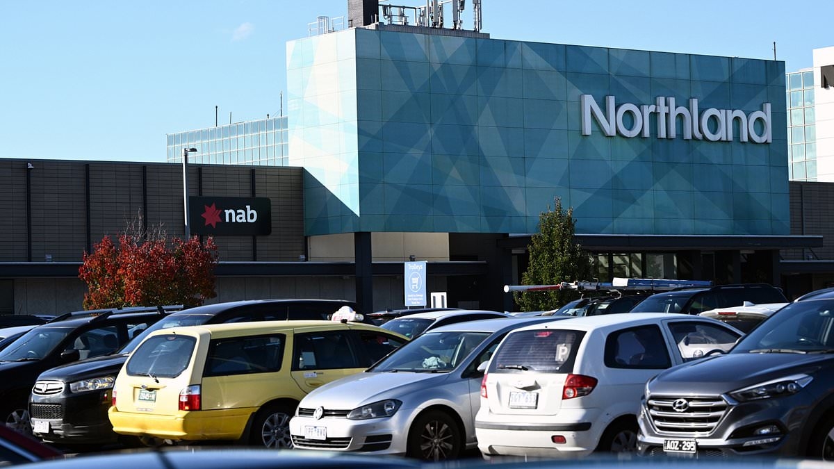 BREAKING NEWS Car ploughs into Northland Shopping Centre in Melbourne forcing terrified shoppers to run for their lives