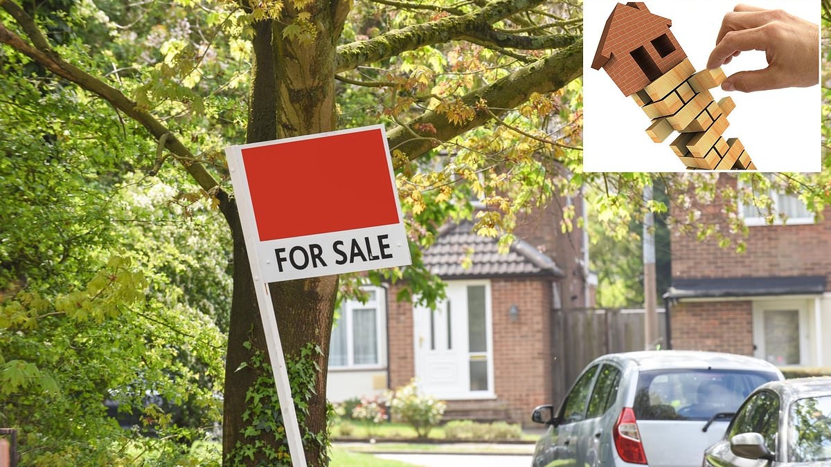 House prices fall £7,365 in one month as rising stamp duty costs bite