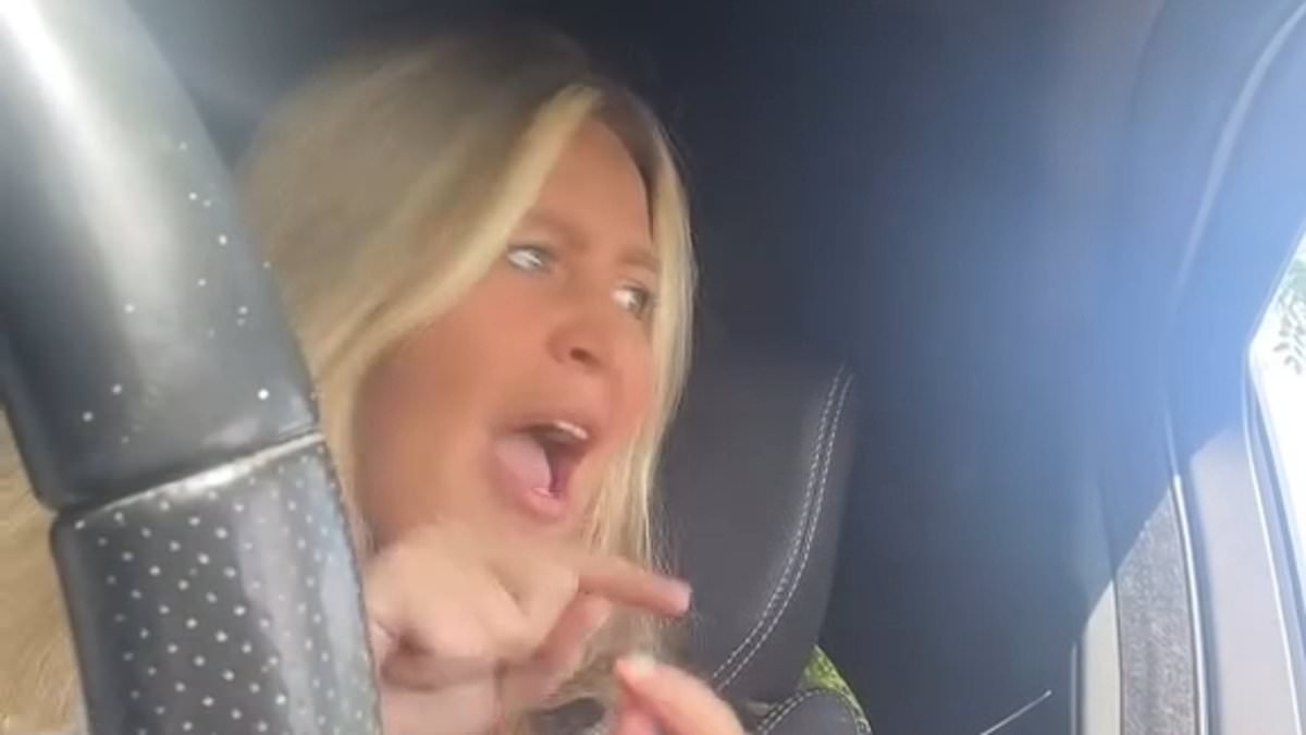 Furious radio presenter says she is 'literally shaking' as she lambasts cyclists for riding side-by-side on country road - but who do YOU think is in the right?