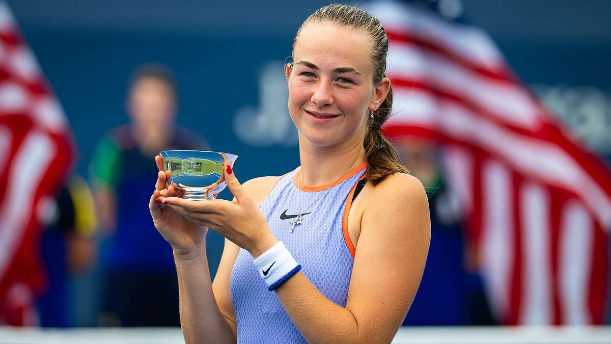 Britain's next big things for Wimbledon: Meet the two 16-year-old junior Grand Slam stars and a 17-year-old handed £66,000 main draw wildcards into the Championships