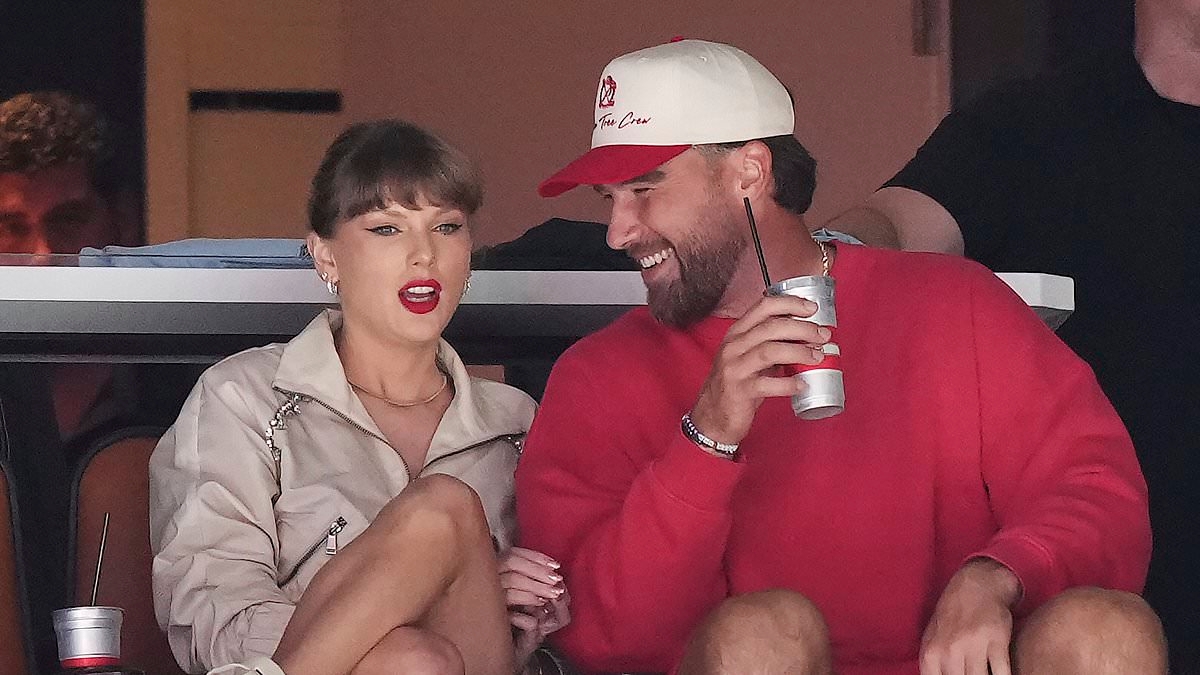 Loved-up Travis Kelce reveals he and Taylor Swift have a 'movie list'… and their next choice has fans in meltdown