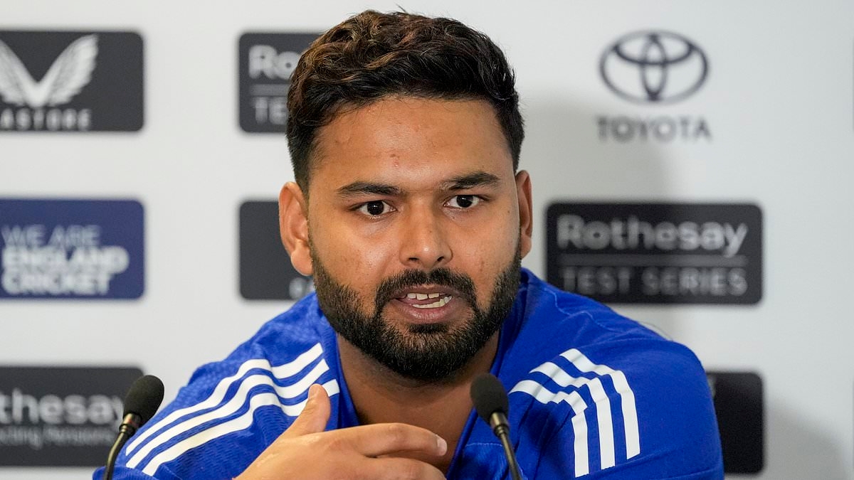 India vice-captain Rishabh Pant vows to make his country 'happy again' after tragic Ahmedabad air disaster - with black armbands to be worn ahead of first Test with England at Headingley