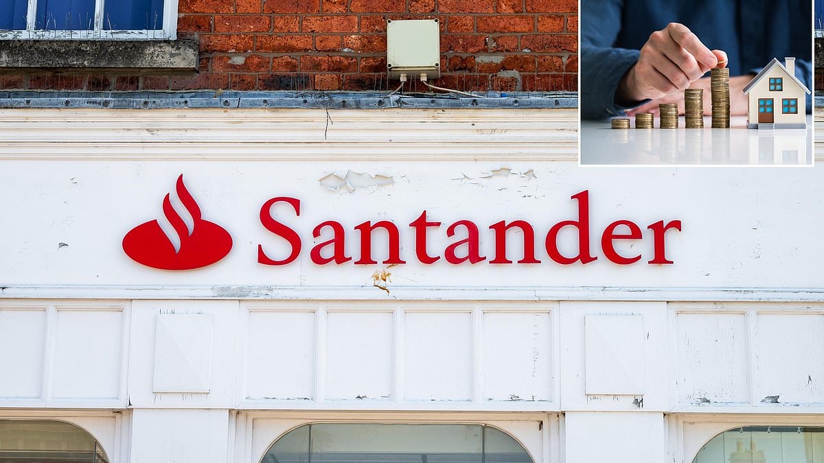 Santander cuts mortgage rates with first-time buyer deals slashed most