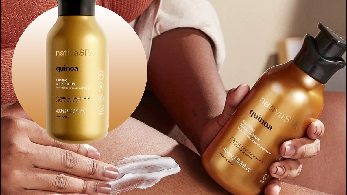 Under $30: This omega-packed lotion firms skin in just FOUR weeks while boosting elasticity to leave you sculpted for summer