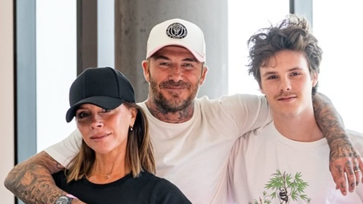 David Beckham brands Inter Miami's stadium his 'new home' in pointed post as son Brooklyn is 'caught up in new legal row' amid family rift