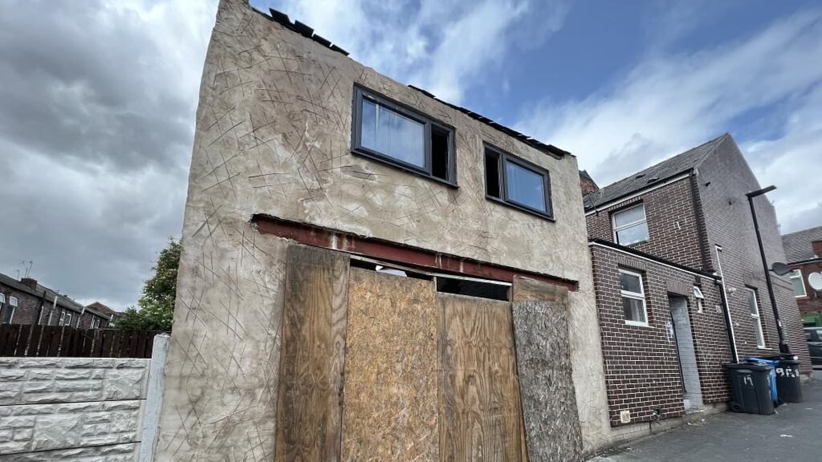 Terraced house goes on the market for just £1,000 but there's a VERY big catch