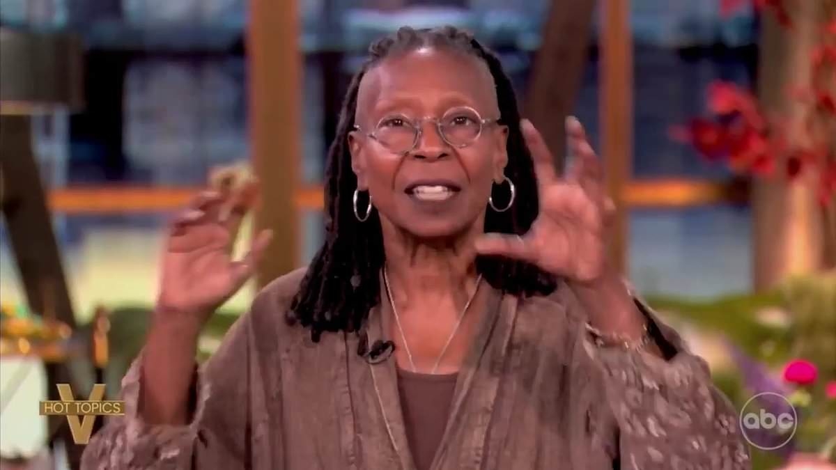 Whoopi Goldberg shocks The View panel by claiming living in US as a black person is as bad as living in Iran