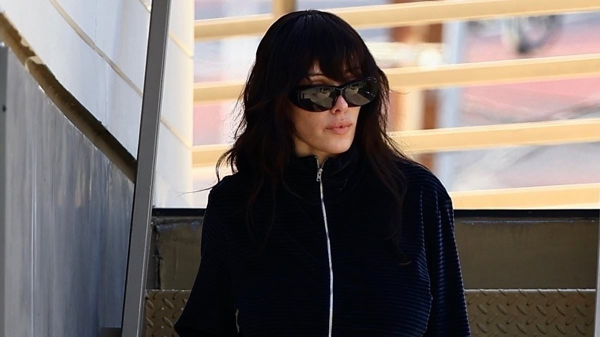 Bianca Censori's obscene pantless look leaves Kanye West fuming as they frostily reunite after Diddy trial