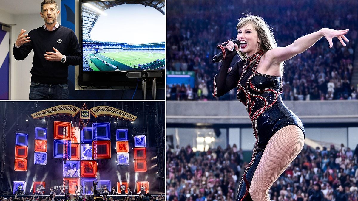 We can cash in on concerts. We can host NFL, UFC or even darts. But football? Perhaps not... Williamson determined to boost the Murrayfield coffers, although he draws the line at the round-ball game