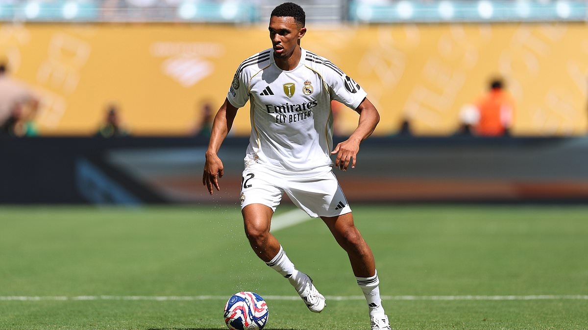 Trent Alexander-Arnold looked like he had stagefright in shaky Real Madrid debut, writes AADAM PATEL - the England man didn't seem his normal self in disappointing Al-Hilal draw