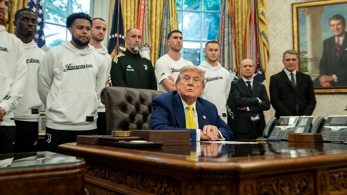Donald Trump stuns soccer players with dig at trans athletes during their White House visit