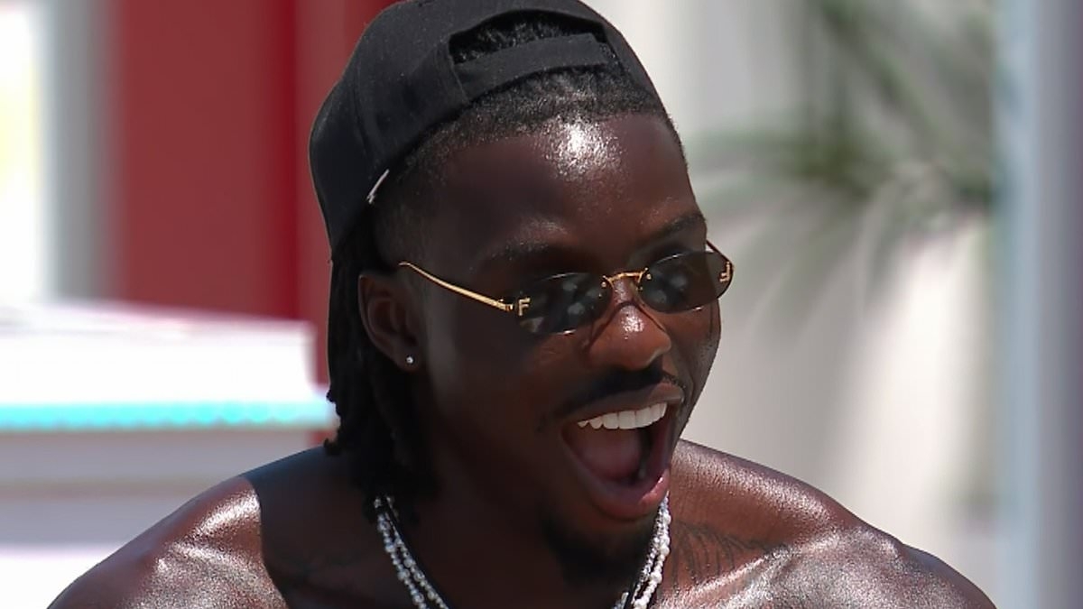 Love Island fans cringe at Dejon, Toni and Yasmin's racy chat and claim it 'belongs on Too Hot To Handle' as a fuming Meg calls out their threesome comment AGAIN