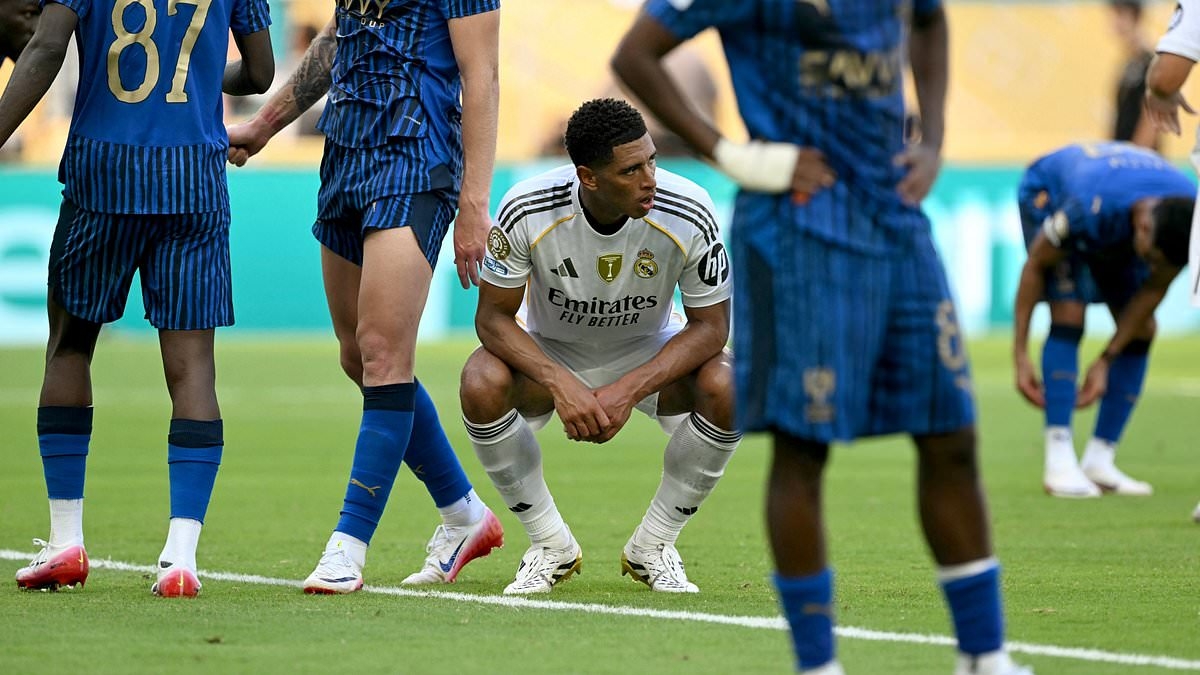Jude Bellingham is AGAIN caught in x-rated rant at an official - just days after Thomas Tuchel admitted his own mother is REPULSED by Real Madrid star's on-pitch behaviour