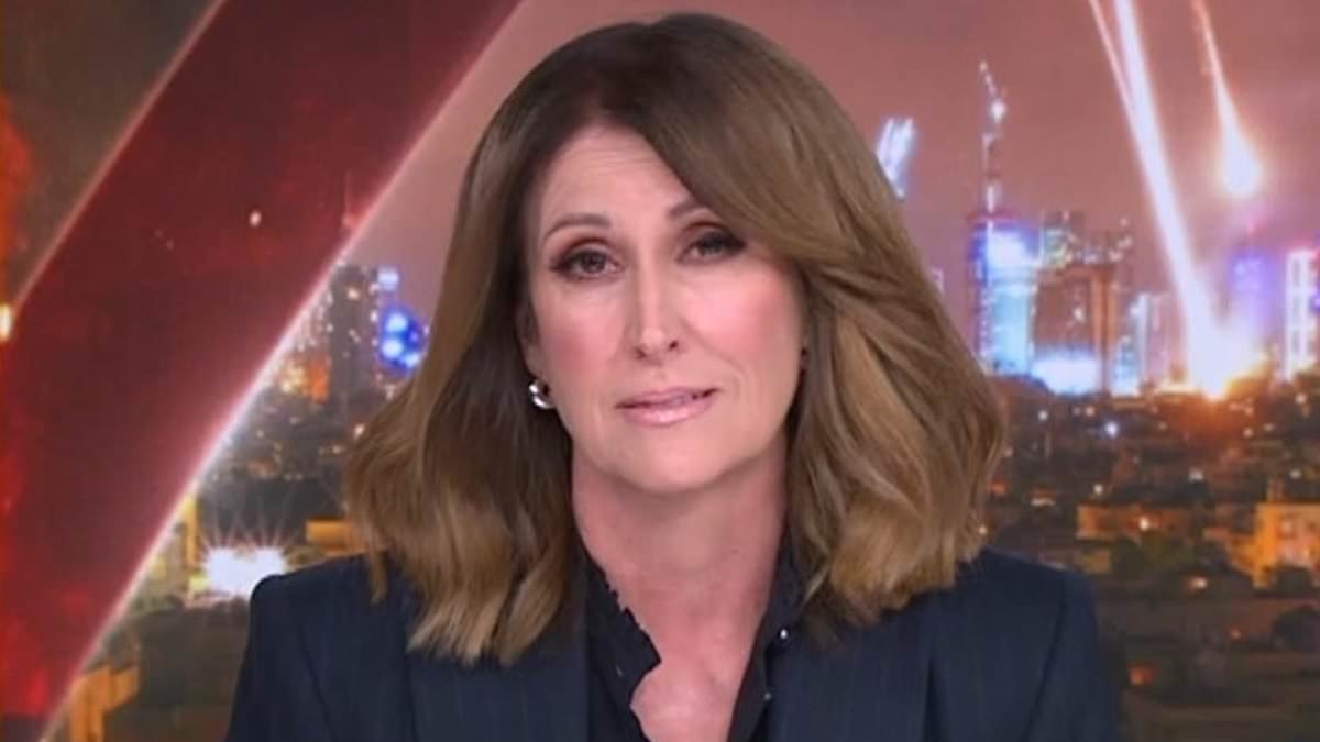 Nat Barr calls out Penny Wong live on air as the senator snaps back about Trump question