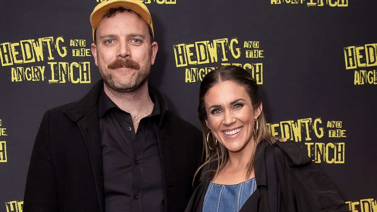 The man making her smile again? Georgia Love sparks rumours of a new romance as she enjoys 'night out' with fellow radio star following public split from husband Lee Elliot