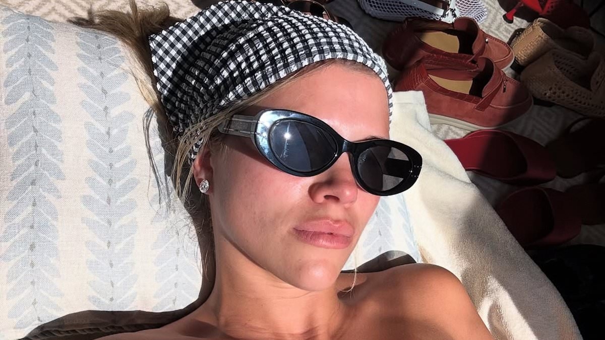 Sofia Richie enjoys bikini break at hotel where she married Elliot Grainge after breaking silence on cheating claims