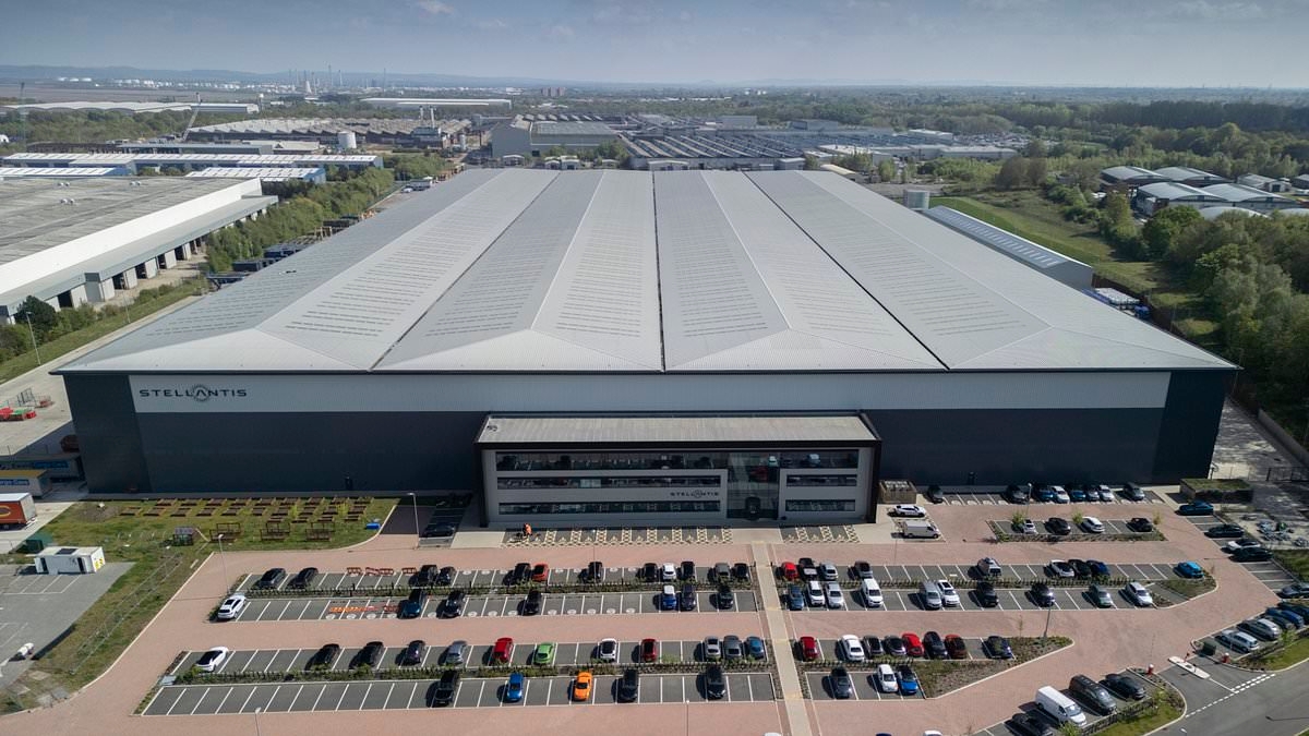 Cheshire gets huge car parts centre the size of NINE FOOTBALL PITCHES creating 200 new jobs in the region
