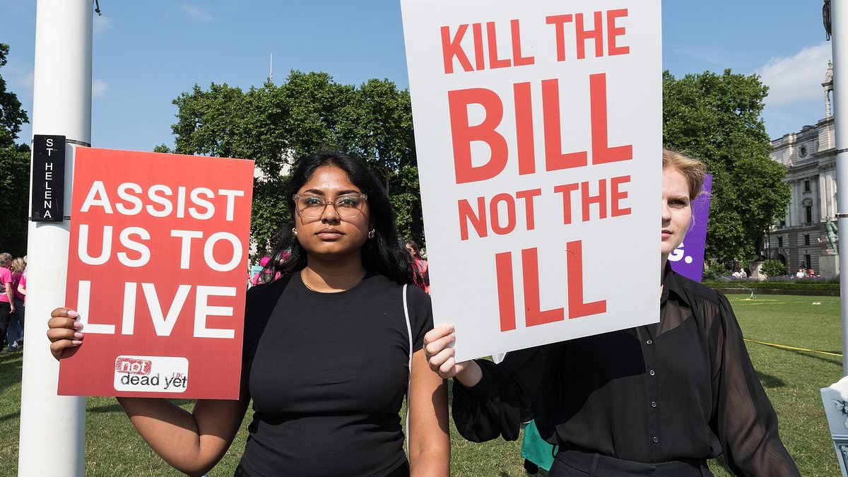 Assisted dying vote on a knife edge as Yes and No camps BOTH claim they have numbers to win bitter campaign over law on helping terminally ill end their lives