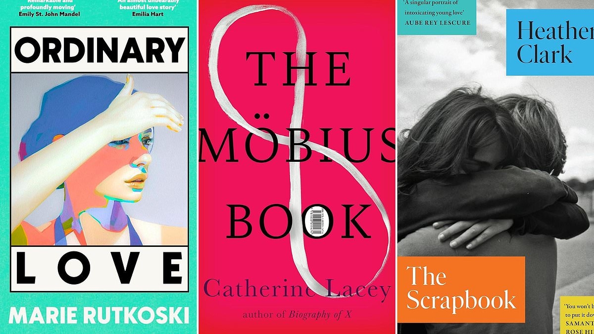 Heartbreak and troubles abound in this weeks literary fiction: The Scrapbook by Heather Clark, Ordinary Love by Marie Rutkoski, The Mobius Book by Catherine Lacey