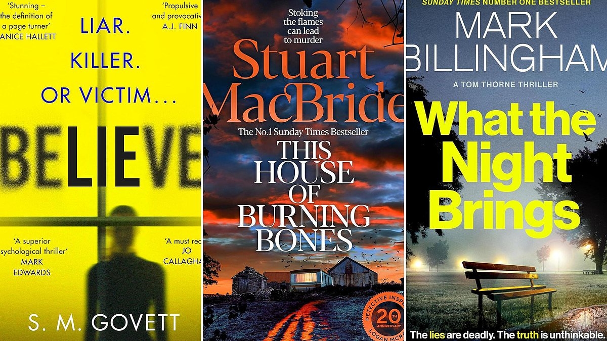 Trust has never been so difficult in this weeks crime fiction: Believe by S. M. Govett, What the Night Brings by Mark Billingham, This House of Burning Bones by Stuart MacBride