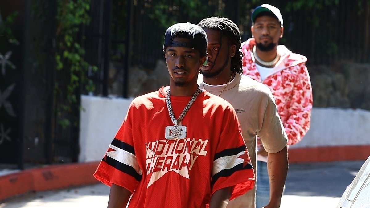Diddy's son Christian Combs meets Kanye West at Chateau Marmont after they both attended his father's trial
