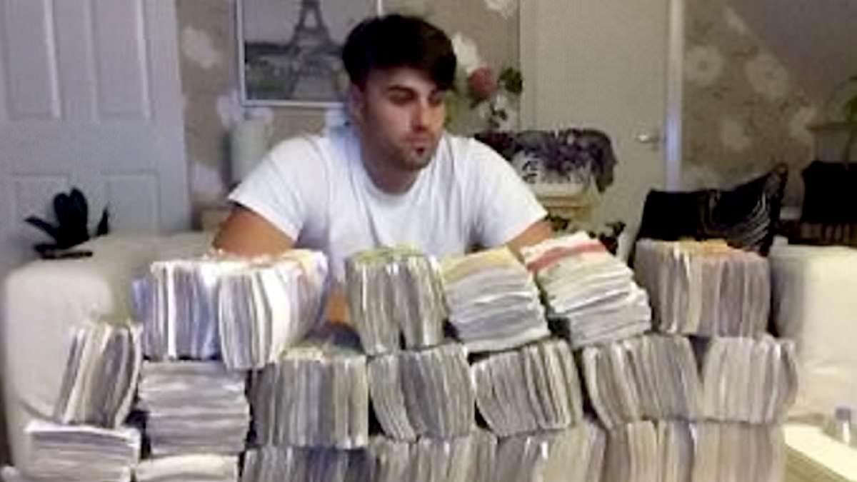 Jailed Albanian heroin dealer who kept photo of himself posing with £250,000 in cash is allowed to stay in the UK