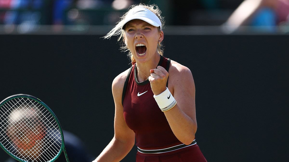 Katie Boulter triumphs in sweltering three-set Battle of the Brits against Sonay Kartal - as British No2 eyes Nottingham Open three-peat on the court she calls her 'house'