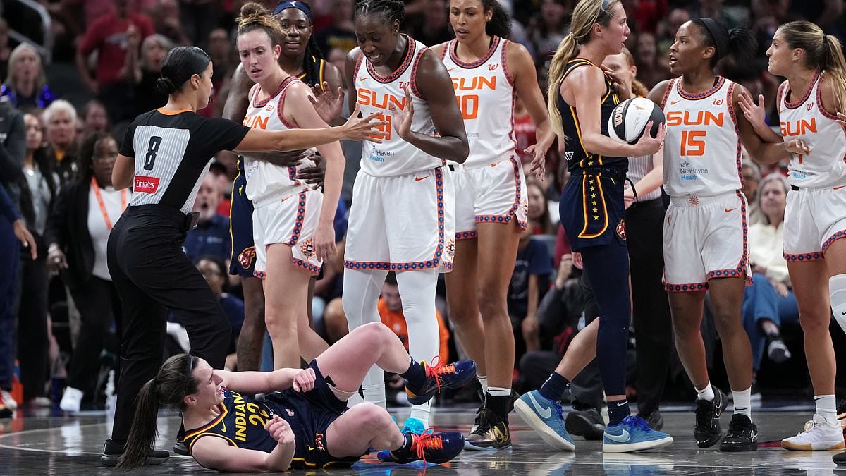 Caitlin Clark told to leave the WNBA following brutal on-court incident