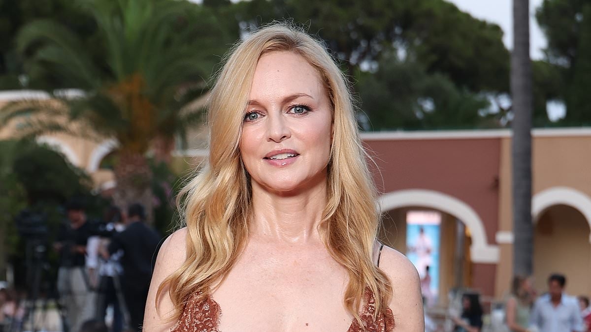 Heather Graham, 55, stuns fans with braless red carpet look after dishing on maintaining her youthful glow