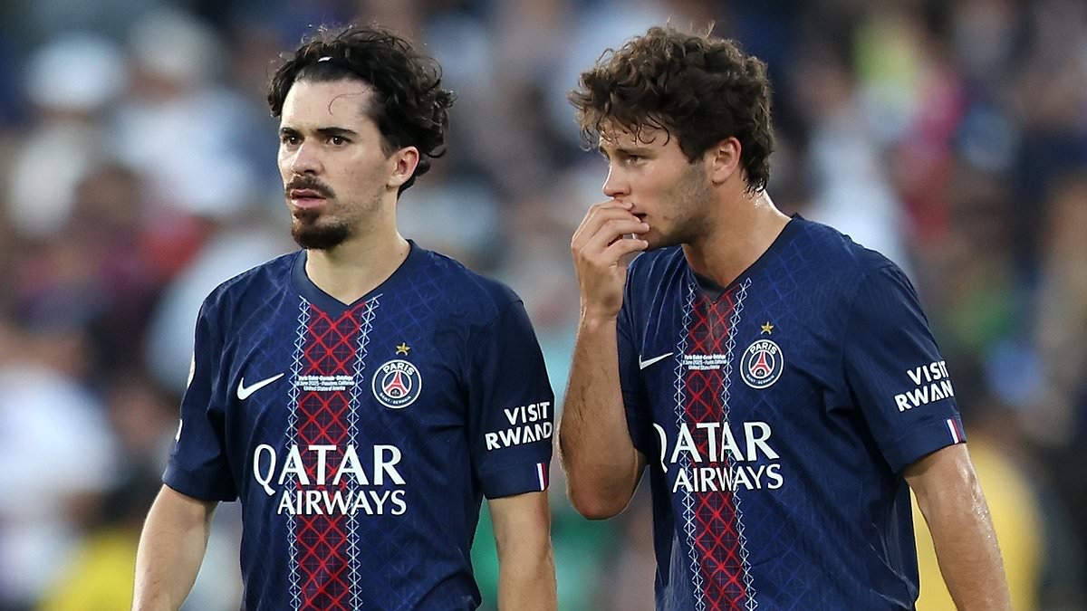 Club World Cup descends into chaos as French and Brazilian fans brawl in the stands in California