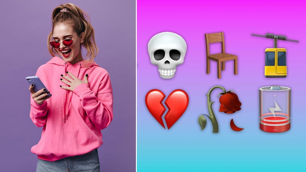 The secret emoji code Gen Z are using to confuse older generations: Youngsters ditch 'mainstream' characters for bizarre alternatives - so, do you know what they mean?