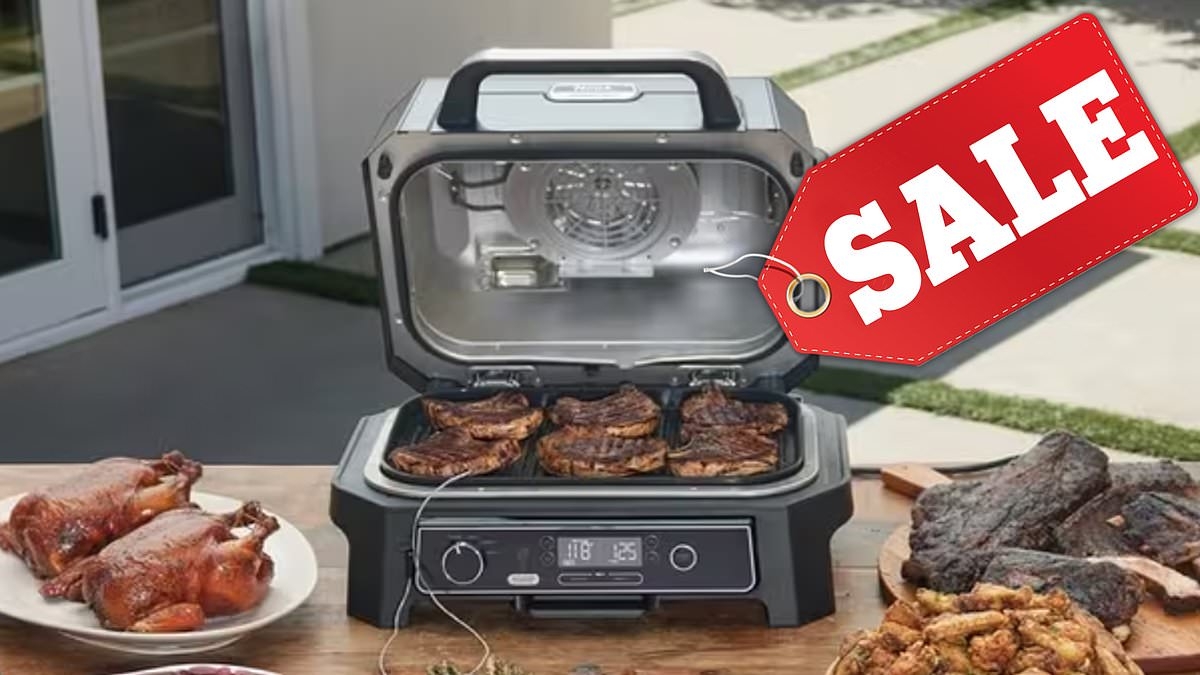 The Ninja Woodfire Pro XL BBQ is reduced by £185 this weekend - it can cook 40 hotdogs at once (hurry, it's sure to sell out!)