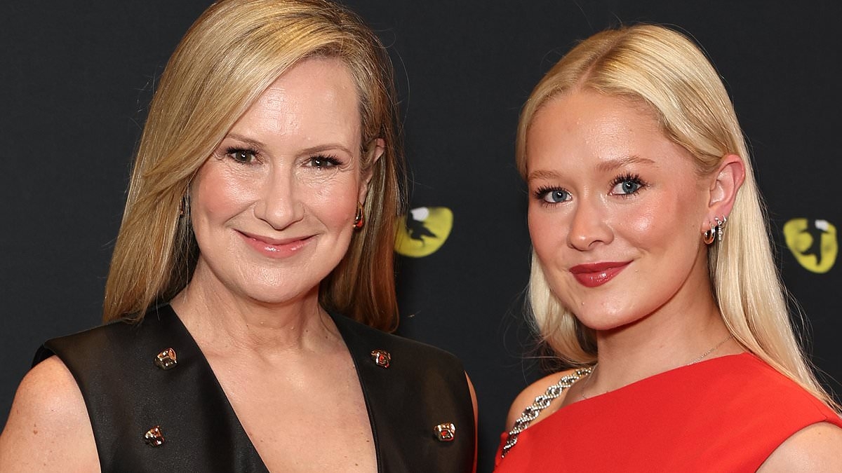 Melissa Doyle, 55, turns heads with lookalike daughter Natalia, 21, as they step out at Cats musical in Sydney