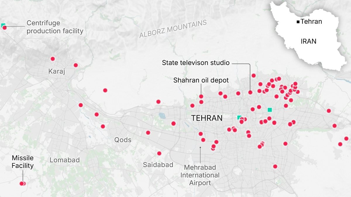 Britain withdraws staff from its Tehran embassy as Israel and Iran continue to trade airstrikes