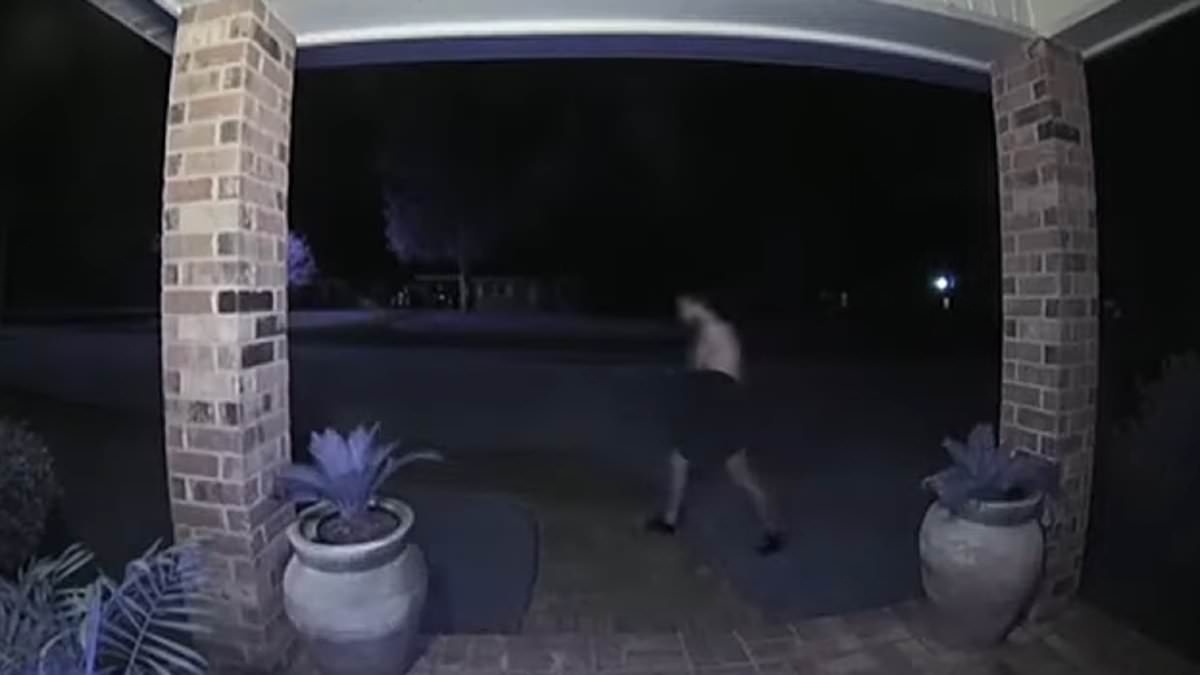 Shocking Ring camera footage leaves Alabama neighborhood on edge as naked man prowls properties