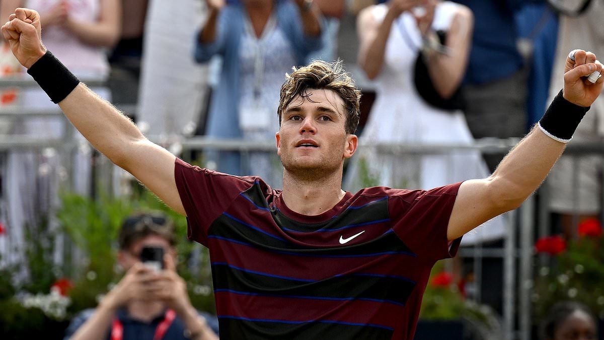 Jack Draper reaches semi-finals at Queen's in straight-sets win over Brandon Nakashima - and ensures VERY helpful seeding for Wimbledon