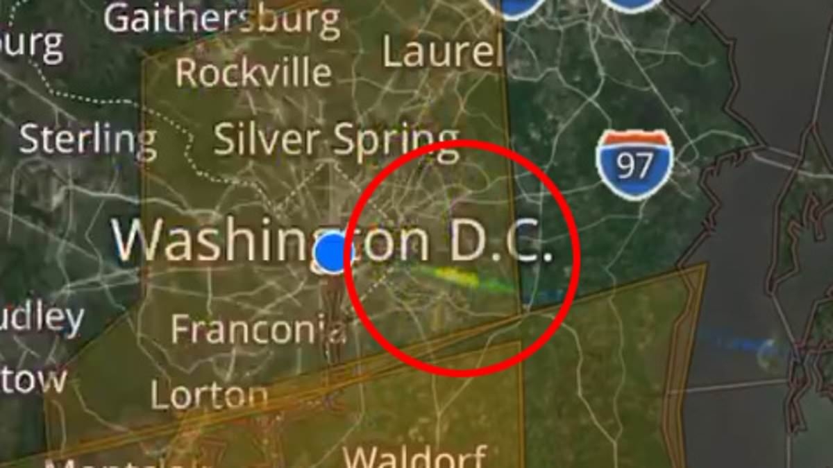 Mystery object zooming over Washington DC sparks panic as agency scrambles to explain anomaly